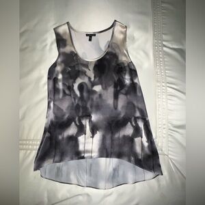 Eileen Fisher Silk Charmeuse Sleeveless top Size M